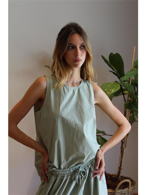 Blusa smanicata DIECI MINUTI | 20683